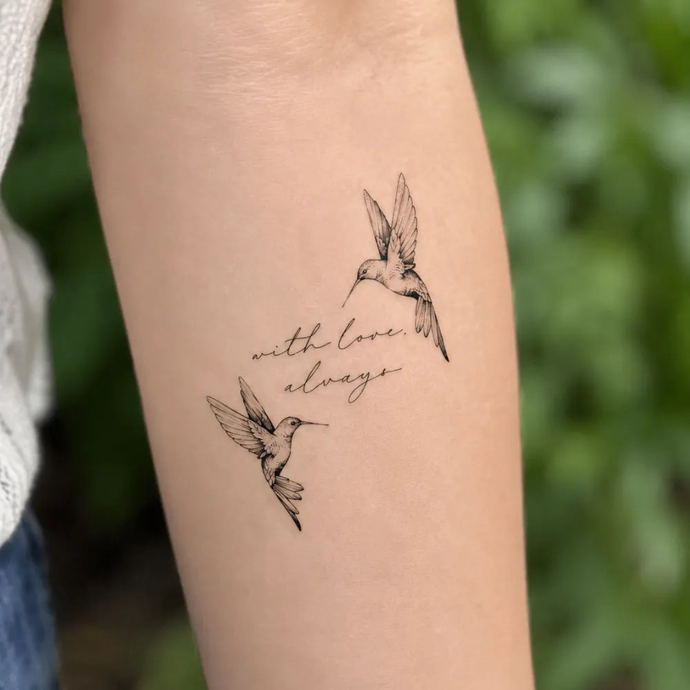 SafeTatt — Love Always · fotografie tetování na kůži