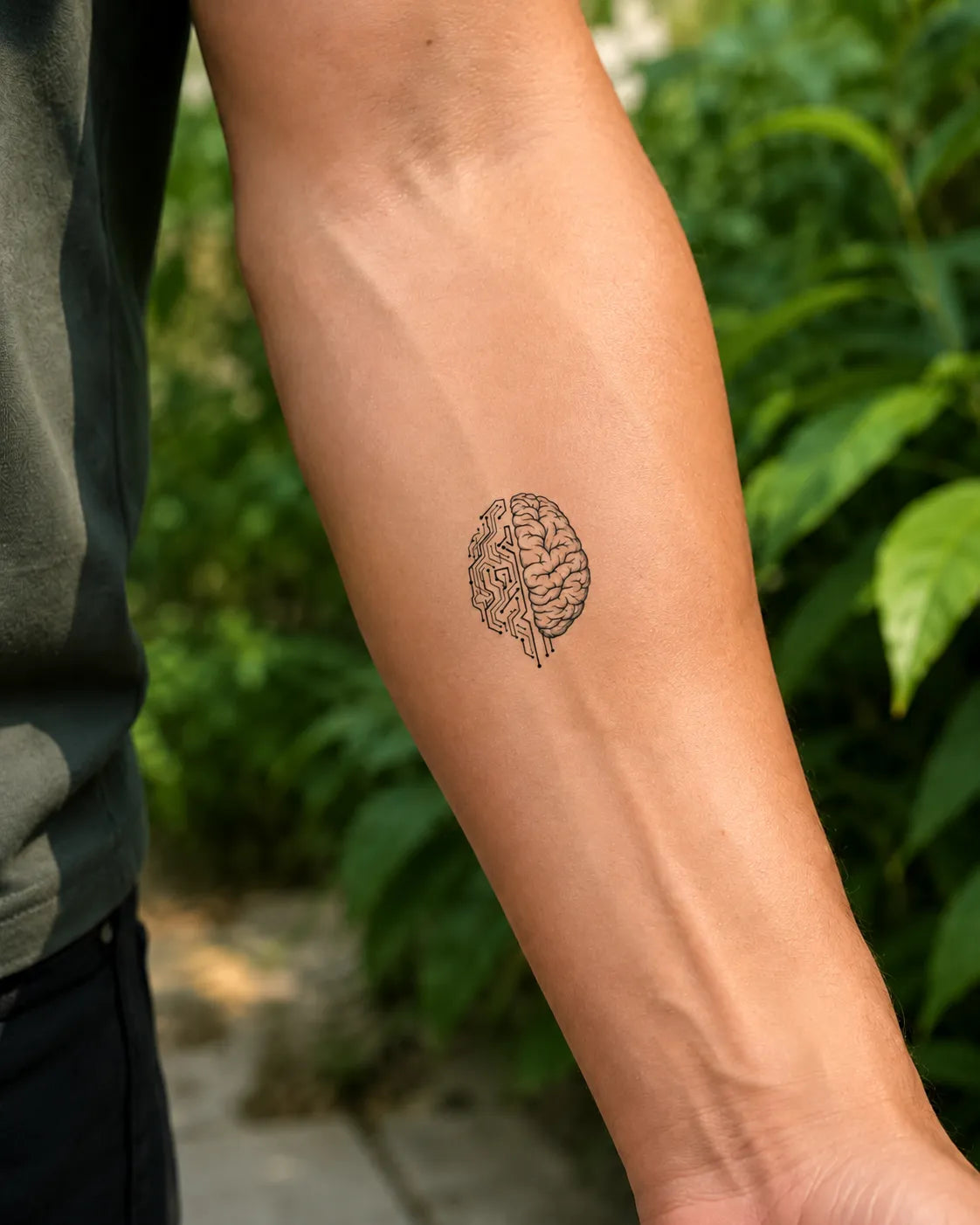 SafeTatt — Mind Circuit · fotografie tetování na kůži
