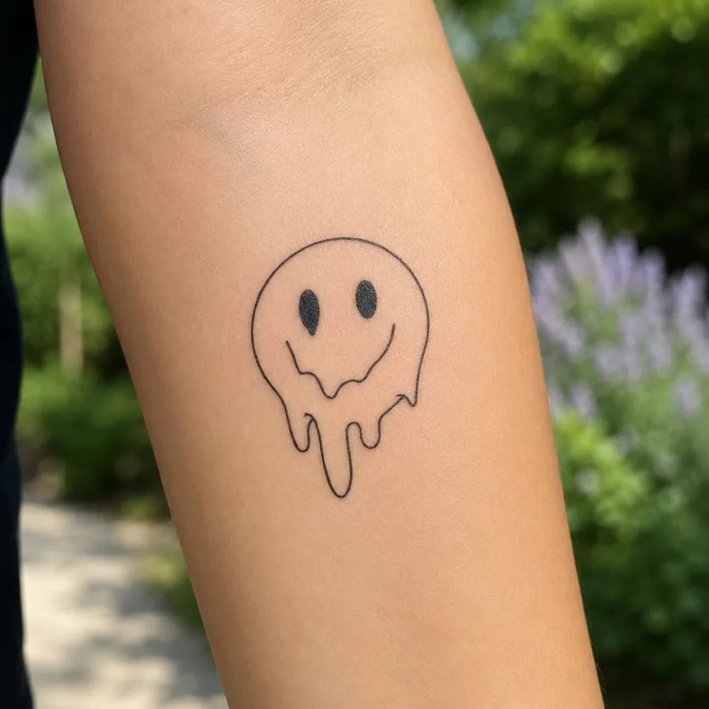 Schmelzender Smiley