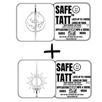 Mond und Sonne der Klinge