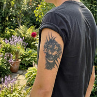 Zerrissener Tiger