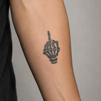 Skeletal Middle Finger