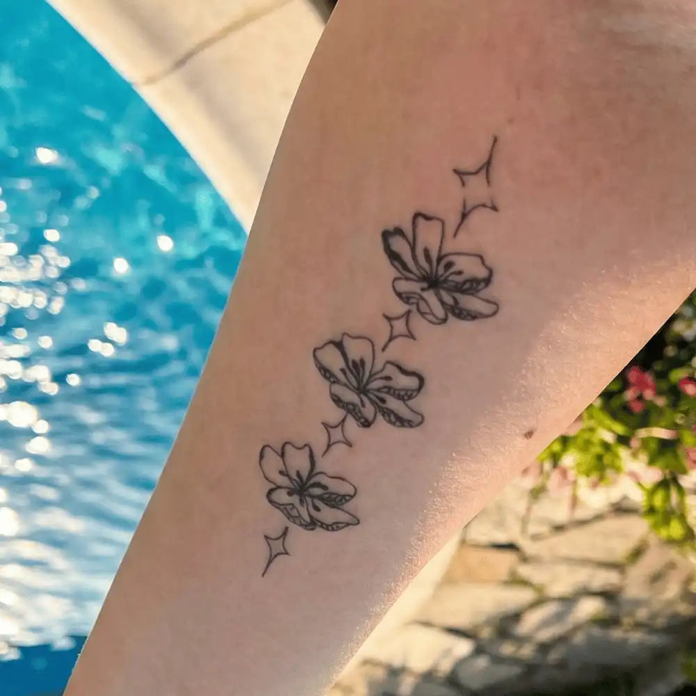 Funkelnde Blüte