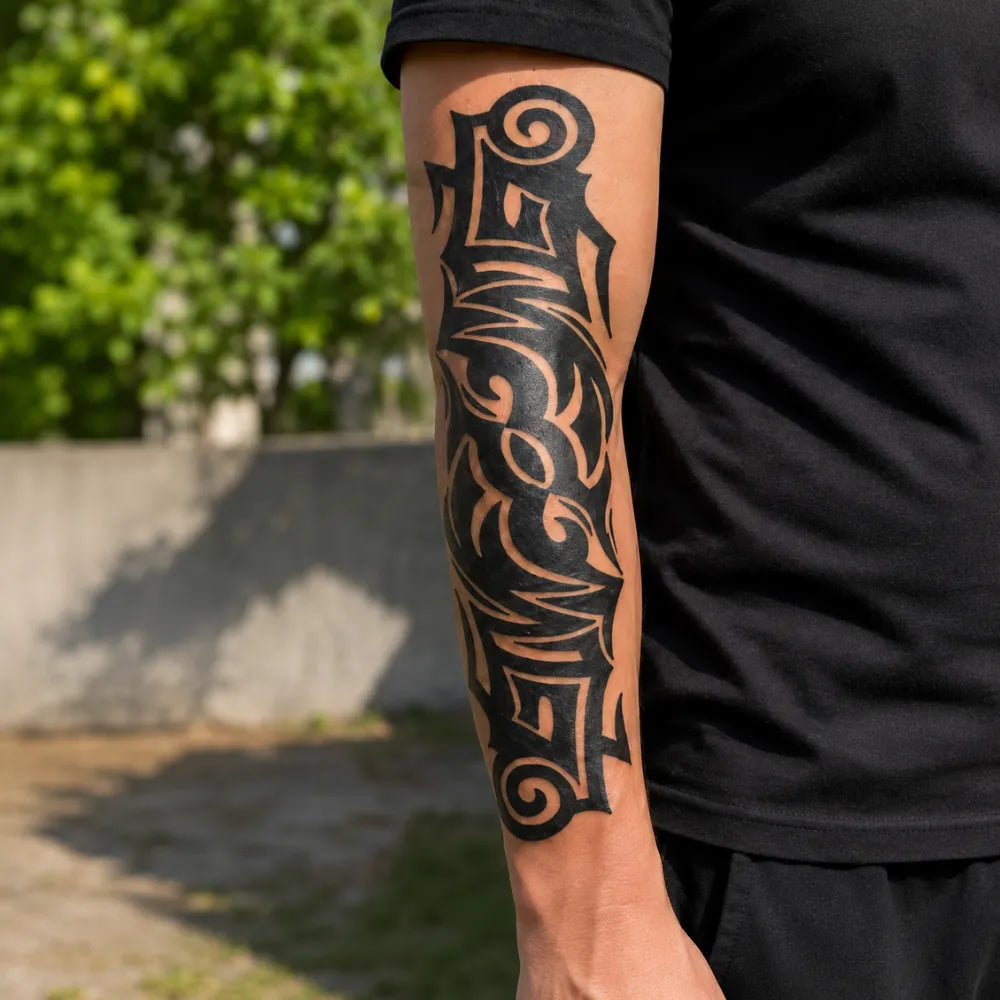 SafeTatt — TRIBAL · fotografie tetování na kůži